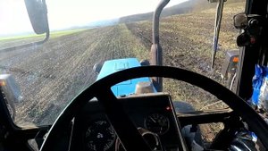 Предпосевная культивация КПС 4// Обработка почвы мтз 82