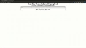 Real-Time Search Demo with Spring Boot and WebSocket