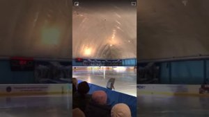 Вице-губернатор Татьяна Савинова Оренбургской области станцевала на коньках