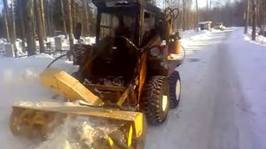 unc 060  шнековая насадка уборки снега