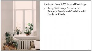 32 - Radiators and Window Treatments