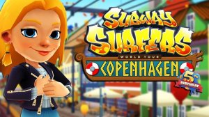 Subway Surfers - Копенгаген - Геймплей на смартфоне