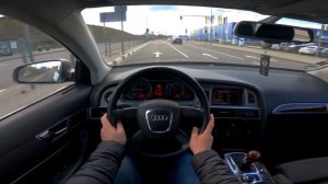 2007 Audi A6 Avant (4F,C6) 2.4i V6 24V (177 Hp) Multitronic POV Test Drive