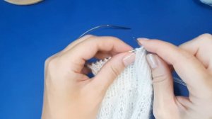 КАК ЗАКРЫТЬ ПЕТЛИ ИГЛОЙ. ЗАКРЫВАЕМ ИГЛОЙ РЕЗИНКУ 1*1.