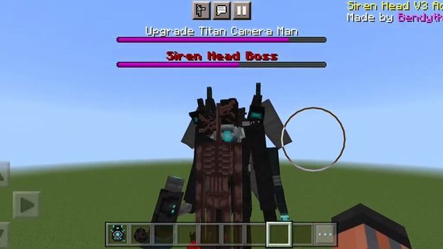 сиреноголовый против Титан камера Мэн 2.0 в minecraft смотреть онлайн