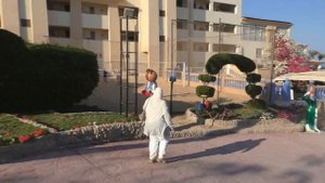 Покажу территорию отеля King Tut Aqua Park Beach Resort 4* (Sphinx Aqua Park Beach Resort 3*).