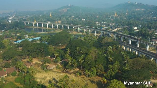 Myanmar from the sky, Best of 2020. Myanmar drone video. La Birmanie vue du ciel 2020 смотреть онлайн