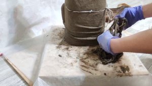 Садовая скульптурка из цемента своими руками, для ленивых