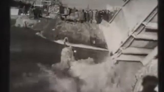 Хроника Новосибирска .Покорение реки Обь 1956.