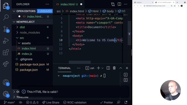 DevTips Daily: How to preview your work in VS Code with Live Server extension
