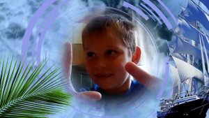 "В синем море....."--Бесплатный детский проект для ProShow Produser.