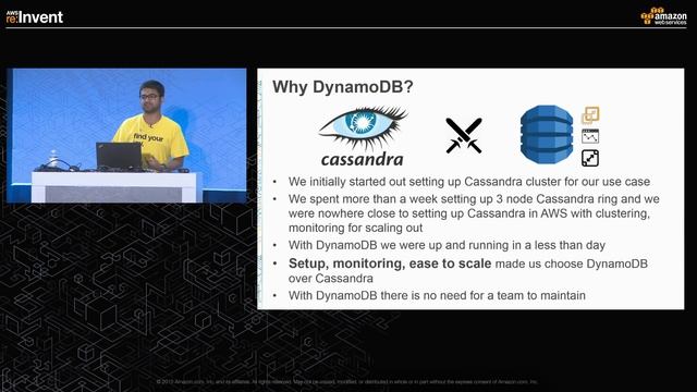 AWS re:Invent 2015 | (DAT204) Building Scalable Applications on AWS NoSQL Services