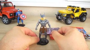 Распаковка супергеройских фигурок от Марвел /// Игрушки от Кота