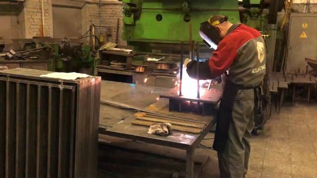 Закладная деталь Железобетонной колонны. Сборка. Завод металлоконструкций и металлообработки Атлант