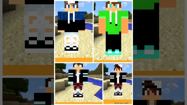Best Cute boy skins for Minecraft!! смотреть онлайн