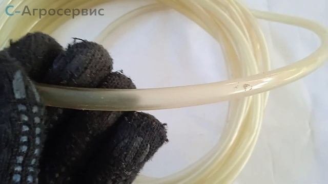 Шланг пищевой D-9х1,5 из ПВХ без армировки