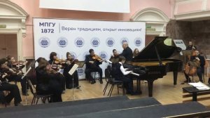 Бах Концерт для фортепиано с оркестром, фа минор