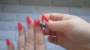 НАНОСАПФИРЫ и НАНОИЗУМРУДЫ в серебре!