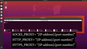 Как настроить прокси в Ubuntu
