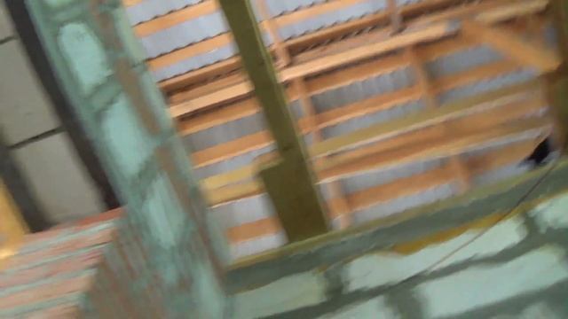 26.01.2020 Крыша газобетонного дома, конек, зима, снег. смотреть онлайн