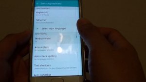 Samsung Galaxy S6 Edge: How to Clear Keyboard Personalized Data