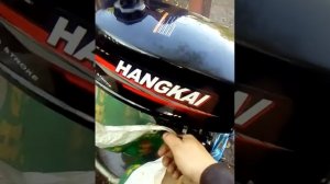 Обкатка лодочного мотора хандкай 4