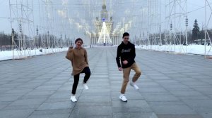 Пара танцует Шафл в Москве | Shuffle Dance & Cutting Shapes
