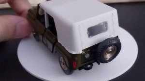 ОБЗОР МОДЕЛИ АВТОМОБИЛЯ 1:43 УАЗ 469 А34 ТАНТАЛ САРАТОВ АГАТ РАДОН | СДЕЛАНО В СССР