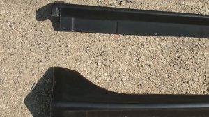 Накладки на пороги Mitsubishi Lancer x Неокрашенные