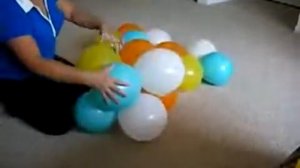 Гирлянда из воздушных шаров 4 х цветная