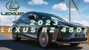 2023 Lexus RZ 450e - Интерьер и Сцены вождения!