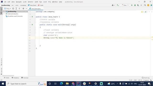 TUTORIAL-4 |  FULL EXPLAIN JAVA VARIABLE AND DATA TYPES | JAVA VARIABLE | JAVA DATATYPES |