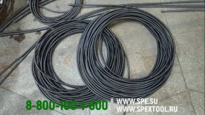 Профессиональный сантехнический трос "SPEX" со стальным сердечником