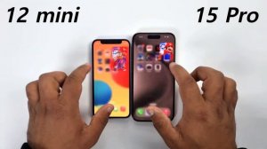 iPhone 15 Pro Vs iPhone 12 Mini - SPEED TEST!