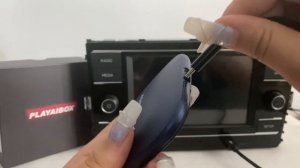 CarPlay Ai Box Android 13.0 System how to insert SIM Card into UX999Ultra2.0？