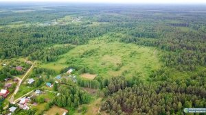 Forest Lake | Деревня Озерье и карстовое озеро.