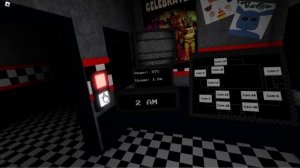 ФНАФ-1 в Роблокс. Вторая ночь в пиццерии пройдена!