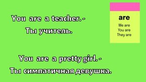 Глагол TO BE. Формы AM / IS / ARE // КАК СТРОИТЬ АНГЛИЙСКИЕ ПРЕДЛОЖЕНИЯ