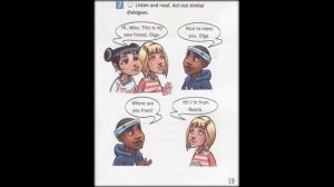 Spotlight 5 Student's Book page 19 ex. 7 Dialogue #EnglishStream