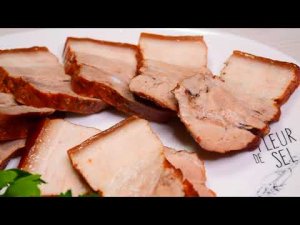 Свиная грудинка в луковой шелухе