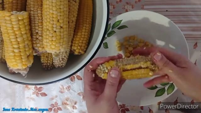 ?Заморозка кукурузы на зиму .?Зимою використовую у стравах замість маринованої.? смотреть онлайн