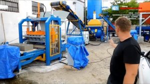 Линия Рифей Буран-750-СДА в Майами (производство блоков, плитки, бордюров)