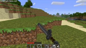 Minecraft Майнкрафт beta 1.0 выживание с нуля! Обзор первой бета версии игры! Старые текстуры.