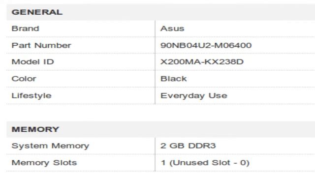 Asus X200MA-KX238D Netbook Specification [INDIA] смотреть онлайн