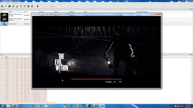 RPCS3 PS3 Emulator The Evil Within 1 complete install + game menu + loading screen first смотреть онлайн