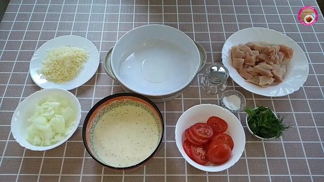 Лучшая куриная запеканка с помидорами. Пальчики оближешь!