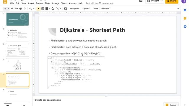 UPE Graph Algorithms