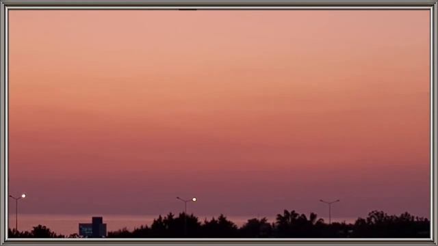 Закат красивое видео