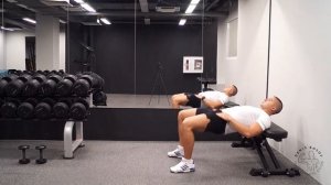 Ягодичный мостик на скамье. ПРОСТО, ПОНЯТНО, ЛЕГКО!!!