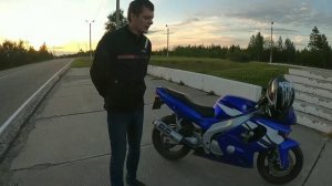 Обзор с покатушками мотоцикла  YAMAHA YZF600R